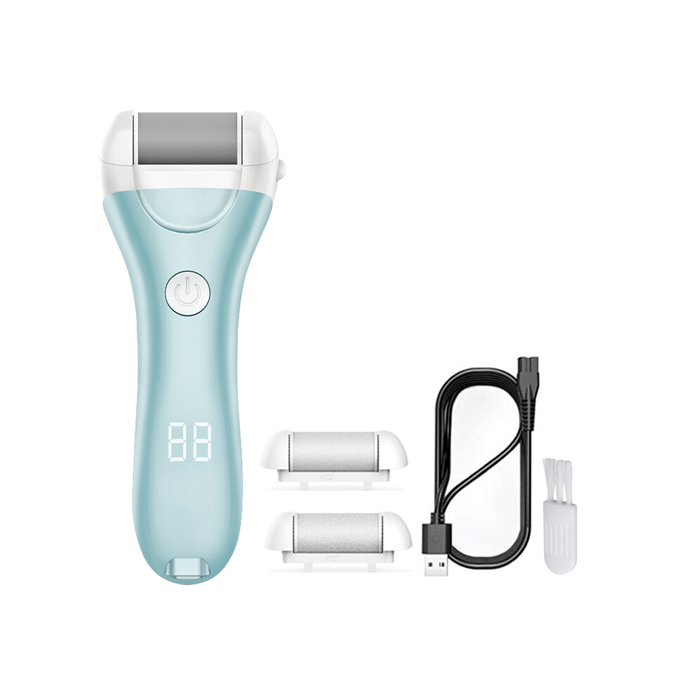 Rncyn Electric Foot File - Lcd - Empty Adsorption - Portable - Green - Power 1.7-2W - 1200Mah Battery