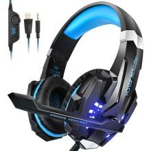 Gaming-Headset mit Mikrofon - RNCYN - G9000 - Blaue LED - PS4/PS5/XboxOne-kompatibel - Stereo-Subwoofer