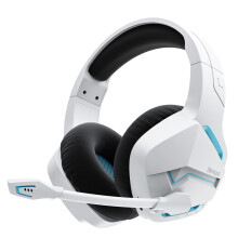 Draadloze gamingheadset - RNCYN - BW01 - 2.4G - Wit - IPX-3 Waterdicht - Ingebouwde microfoon - ruisonderdrukking
