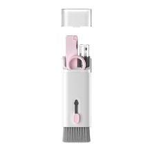 Kit de nettoyage 7 en 1 - RNCYN - Brosse haute densité - Pointe de stylo en métal - Éponge de flocage douce