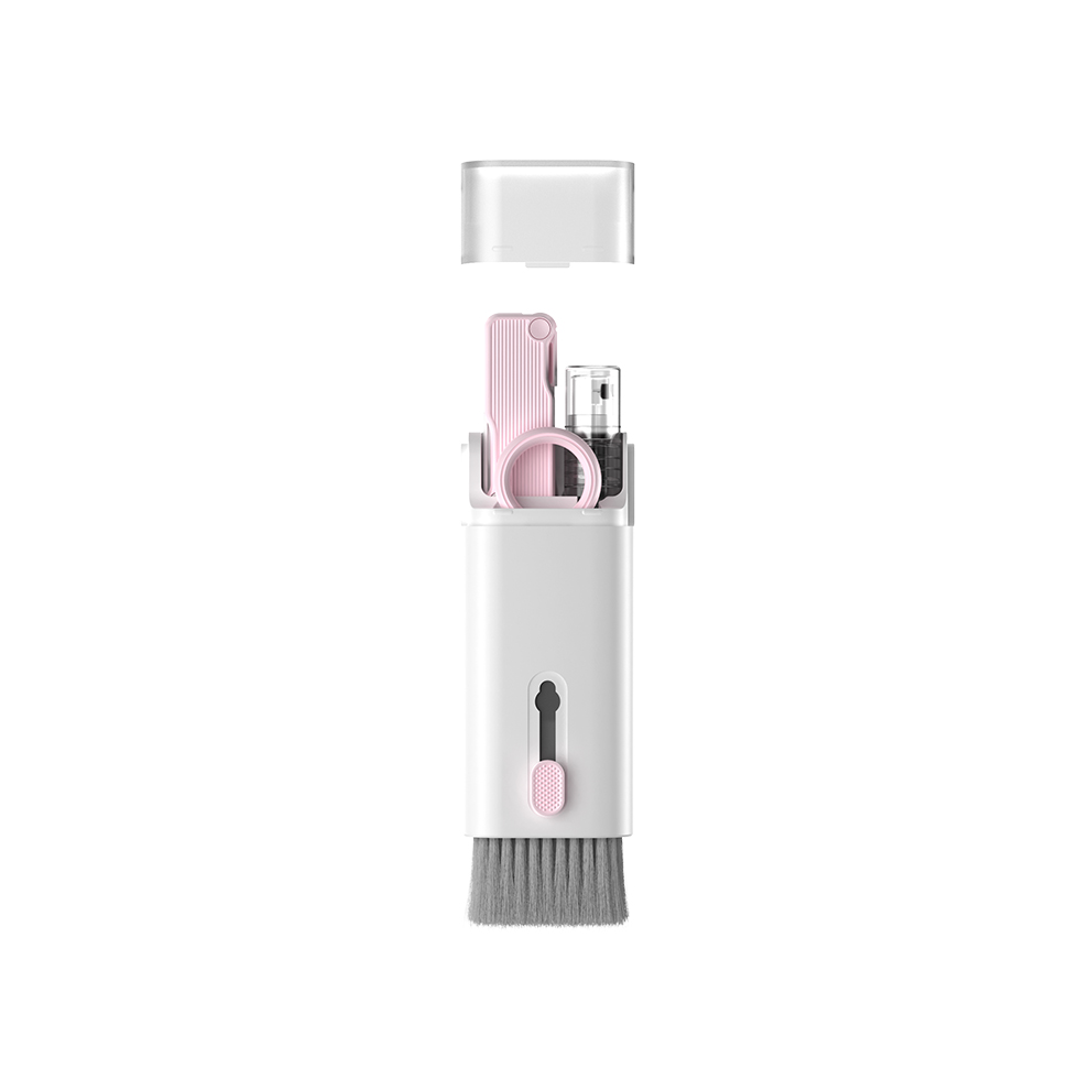 7-In-1 Cleaning Kit - Rncyn - High Density Brush - Metal Pen Tip - Soft Flocking Sponge 9486689759582
