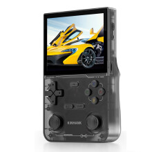 Handheld-Retro-Videospielkonsole - RNCYN - 3,5-Zoll-IPS-Bildschirm - 500 Nits - PS1/PSP/DC/N64/SS-Emulator