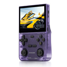 Handheld-Retro-Videospielkonsole - RNCYN - 3,5-Zoll-IPS-Bildschirm - 500 Nits - PS1/PSP/DC/N64/SS-Emulator