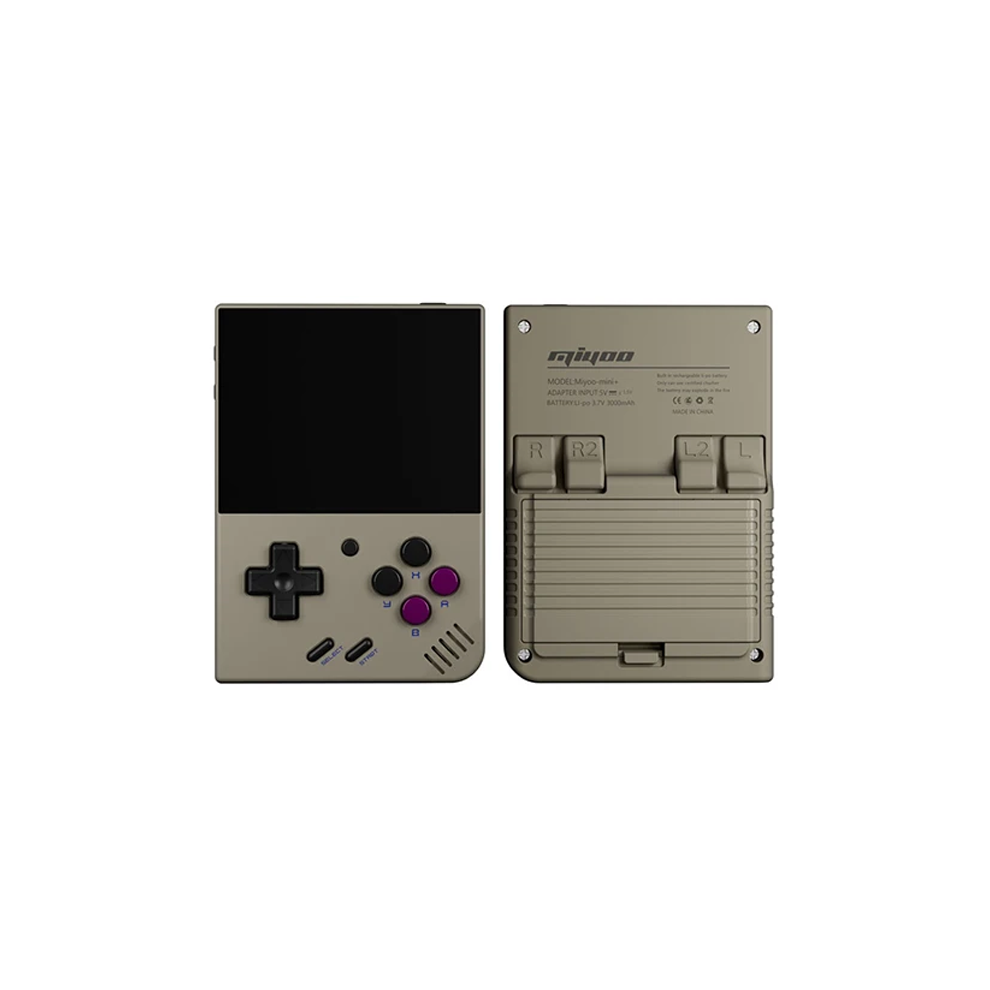 Portable Retro Game Console - Rncyn - Mini Plus V2 V3 Arch - Linux System - 64Gb Rom - 3.5 Inch Screen Grey 9486689670757
