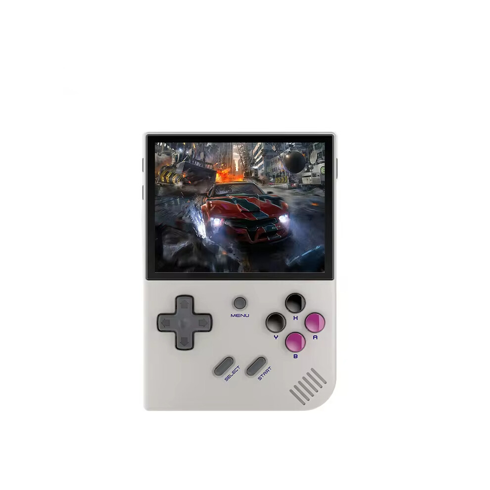 Portable Retro Game Console - Rncyn - 3.5 Inch Screen - 64Gb - 5000+ Classic Games - Rechargeable - Grey 9486689671105