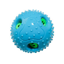 Dog Toy - Phoesky - Round - Blue - Waterproof TPR - Squeaky - Bite Resistant - Interactive