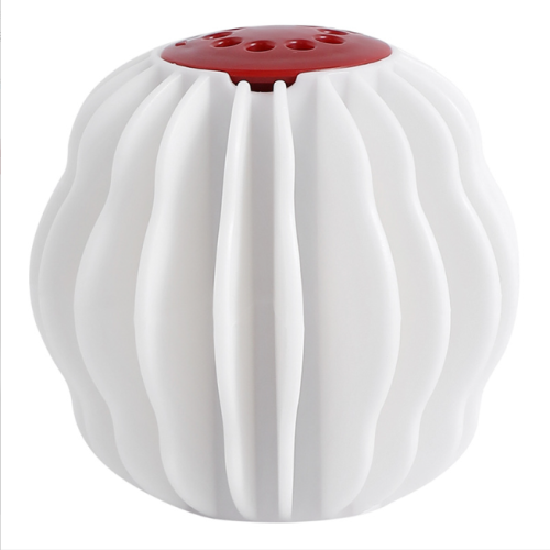 Interactive Puppy Toy - Phoesky - Ball Bell - Extra Solid - Safe - Teddy Bear - 6x6x5.5 cm - White