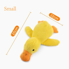 Squeaky duck dog toy - Phoesky - Unbreakable - 25x22 cm - Suitable for all types of dogs - Pineapple velvet