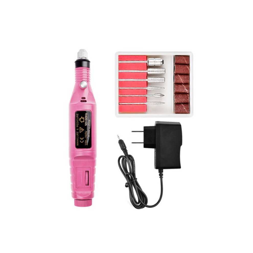 Rncyn Electric Nail Drill - Rechargeable - Portable - Pedicure Polisher - Plastic Material