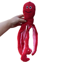 Dog Plush Toy - Phoesky - Cartoon Octopus - Interactive - Squeaky - Teeth Cleaning