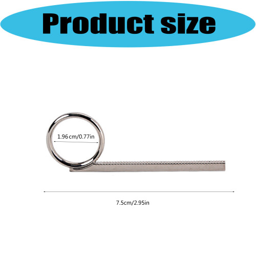 Good Quality Hook Ring Attachment for Trumpet Instruments Antislip Surfaces 3PCS 2