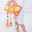 Educational Nursery Crib Soft Plush Auditory Visual Stimulation Infant Toy CR 11
