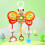 Educational Nursery Crib Soft Plush Auditory Visual Stimulation Infant Toy CR 4