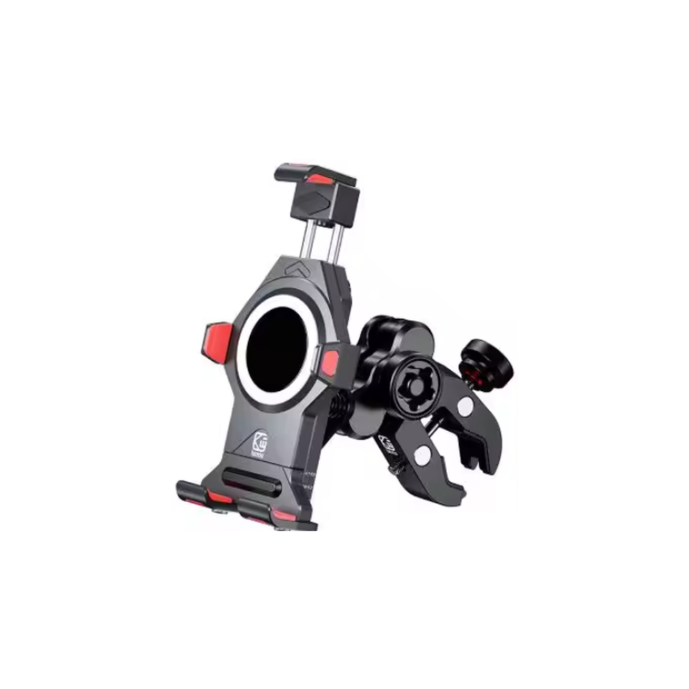Motorcycle Phone Holder - Rncyn - 360 Rotation - Ip66 Waterproof - Anti-Vibration - Anti-Theft With Lock 9486689767020