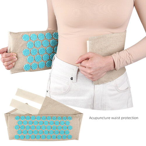 Breathable Cotton Lumbar Support Belt With Acupressures Points For Daily Use 1