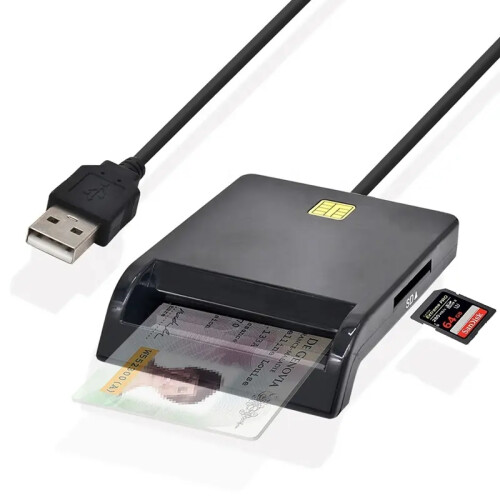 Smart Card Reader - RNCYN - Multi SD, TF, SIM, ID, IC - Externe installatie