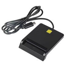 USB-C Smartcardlezer - RNCYN - USB-C Type-C - ATM/CAC/ID/IC/SIM/Creditcards - ISO 7816 Klasse A, AB, C