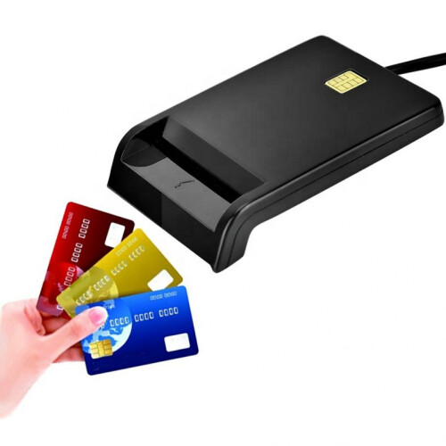 USB Smart Card Reader - RNCYN - ISO 7816 & EMV2 2000 Level 1 - USB 2.0 CCID1 Interface - Snelheid 420 Kbps