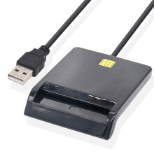 USB Smart Card Reader - RNCYN - ATM/CAC/ID/IC/SIM/CREDITCARDCOMPATIBILITEIT
