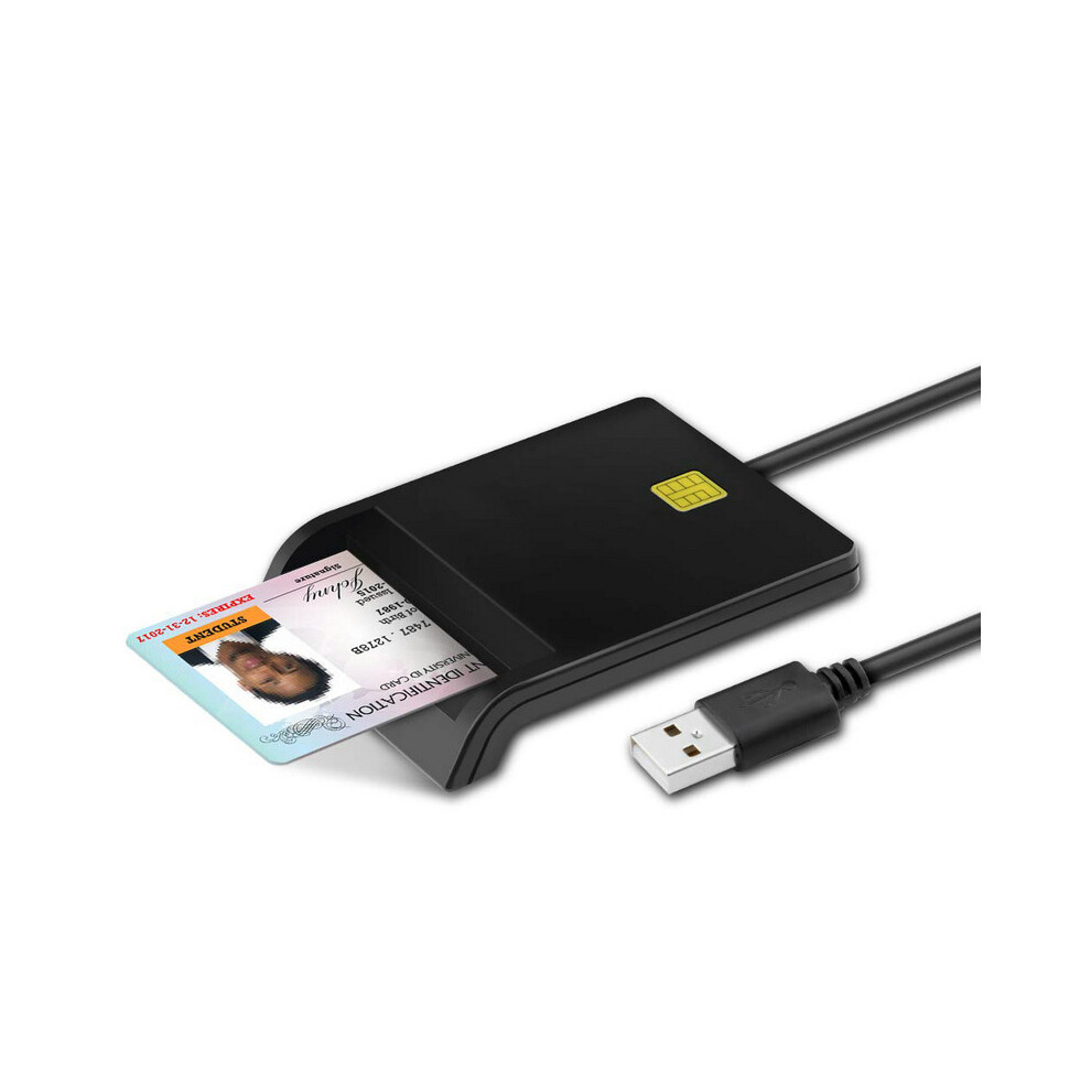 Usb Card Reader - Rncyn - Smart Card Reader - Atm/Cac/Id/Ic/Sim/Credit Card Compatibility 9486689786052