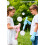 Magical Bubble Maker Toy Kids Electric Handheld Bubble Blower with Smog Effects Blue 8