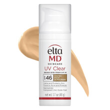 EltaMD UV Clear Facial Sunscreen SPF 46, Oil-Free Formula with Zinc Oxide, Dermatologist Recommended (Tinted)