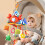 Shower Gift Interactive Crib Pendant Toy With Rattle And Tactile Development pattern 2 10