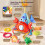 Shower Gift Interactive Crib Pendant Toy With Rattle And Tactile Development pattern 2 11