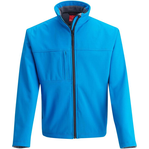 Result (XL, Azure Blue) Result Mens Softshell Premium 3 Layer Performance Jacket (Waterproof, Windproof & Breathable) 2