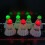 4Pcs Luminously Windproof Badminton Ball Shuttlecocks LED Lighting Sport green light 11