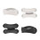 Flexible Silicone Patella Band Stabilize During Exercise Black double patella 2