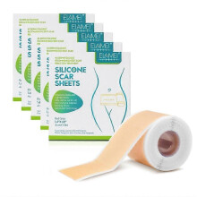 (5pcs) 1-5x Silicone Scar Stickers Medical Silicone Easy-tear Gel Tape Roll Medical Grade