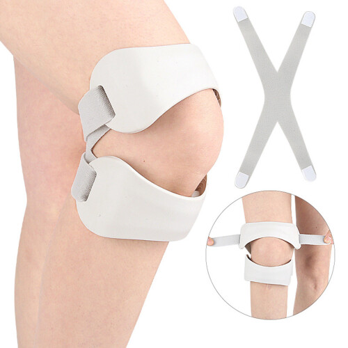 Flexible Silicone Patella Band Stabilize During Exercise Black double patella 2