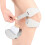 Flexible Silicone Patella Band Stabilize During Exercise Black double patella 11