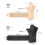Wrist Thumb Compression Gloves Simple Design Hand Protector for Black L  TO XL 4