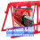 Plastic Train Bridge Model Easy Storage Travel Friendly Design Train Track 6