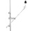 Removable Drum Clamp, Drum Support Stand Cymbal Extension Stand Drum Holder 6