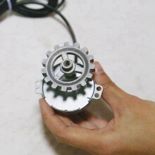 24X Langlebiges Zahnrad Das Hitzebeständiges Zubehör Grill Rahmen Getriebe DIY Teile Automatisch Drehbares Hardware Rad Aluminium