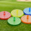 50pcs Multicolor Clear Golf Ball Position Markers  For Golf Course Transparent OR 8