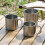 Drink Cups Folding Handle Coffee Cup Tourist Tableware Outdoor Mug for Camping M 8