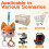 Visual Stimulation Plush Rattle Baby Crib Toy Mirror for Newborns Crib Stroller squirrel 6