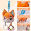 Visual Stimulation Plush Rattle Baby Crib Toy Mirror for Newborns Crib Stroller squirrel 10
