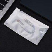 USB-C na 3,5mm audio adaptér - RNCYN - 0,25 m - strieborný - Typ-C - netienený - PVC - meď
