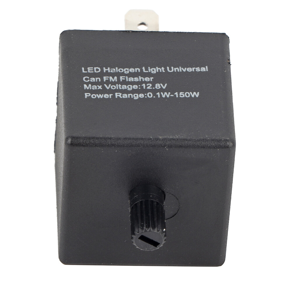 Adjustable 12V 3-Pin Flasher Relay Led 7293282046474