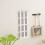1/12 Scale Miniature Window Frame Plastic Model for Dollhouses Accessories Black 5