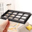 1/12 Scale Miniature Window Frame Plastic Model for Dollhouses Accessories Black 8