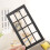 1/12 Scale Miniature Window Frame Plastic Model for Dollhouses Accessories Black 9