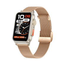 Montre intelligente dame - RNCYN - H23 - Appels BT - Fréquence cardiaque - Pression artérielle - Oxygène sanguin