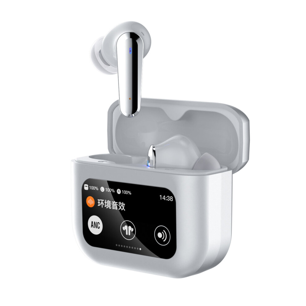 Wireless Noise Cancelling Earbuds - Rncyn - Touchscreen - Anc - Bluetooth V5.4 - 3-5 Hours Battery Life - Ipx-6 9486689667375