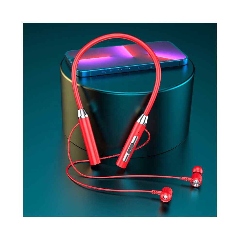 Wireless Neckband Earphone - Rncyn - Tws - 48H Long Lasting - Bt 5.0 - Waterproof - Noise Reduction - Microphone 9486689668181